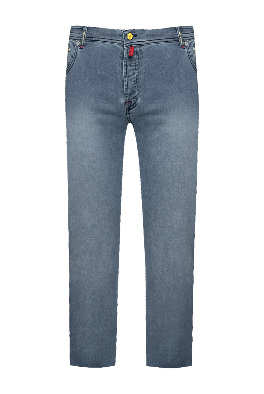 Kiton man blue cotton jeans for men buy with prices and photos 159331 - photo 1