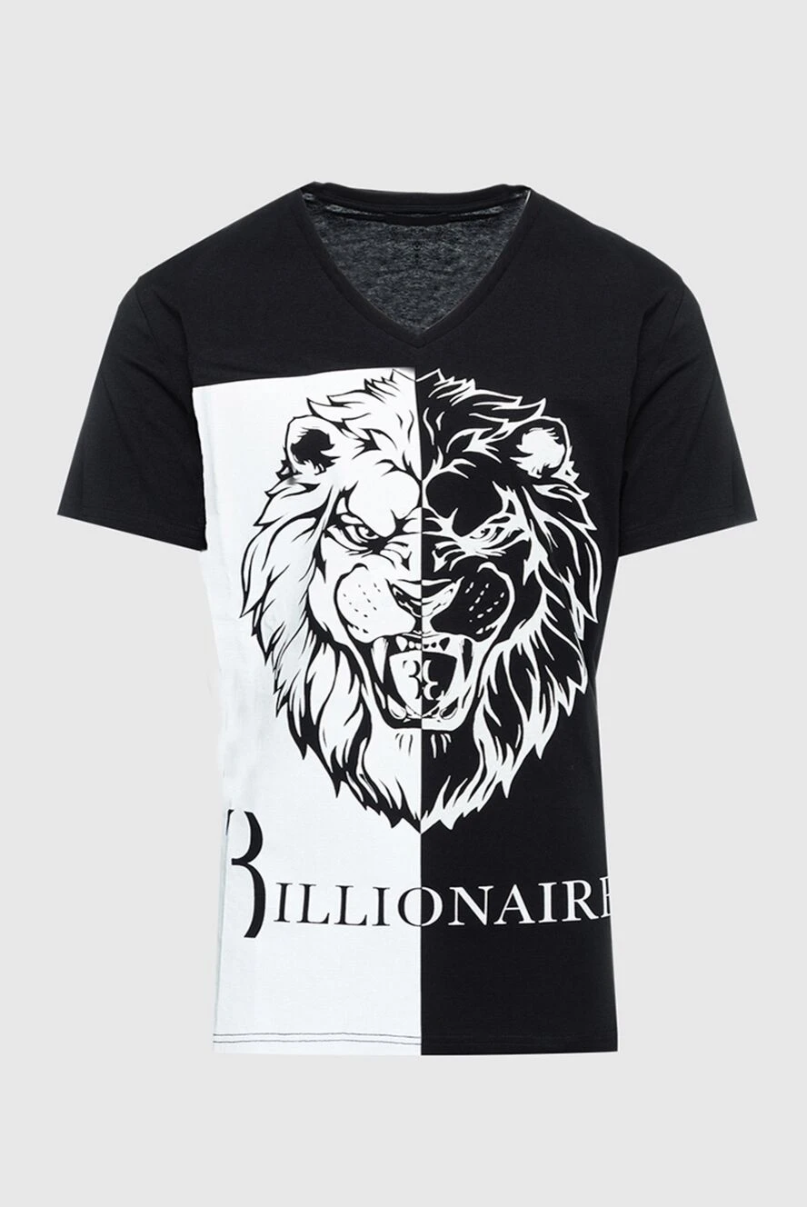 Billionaire чоловічі футболка з бавовни чорна чоловіча купити фото з цінами 160085 - фото 1