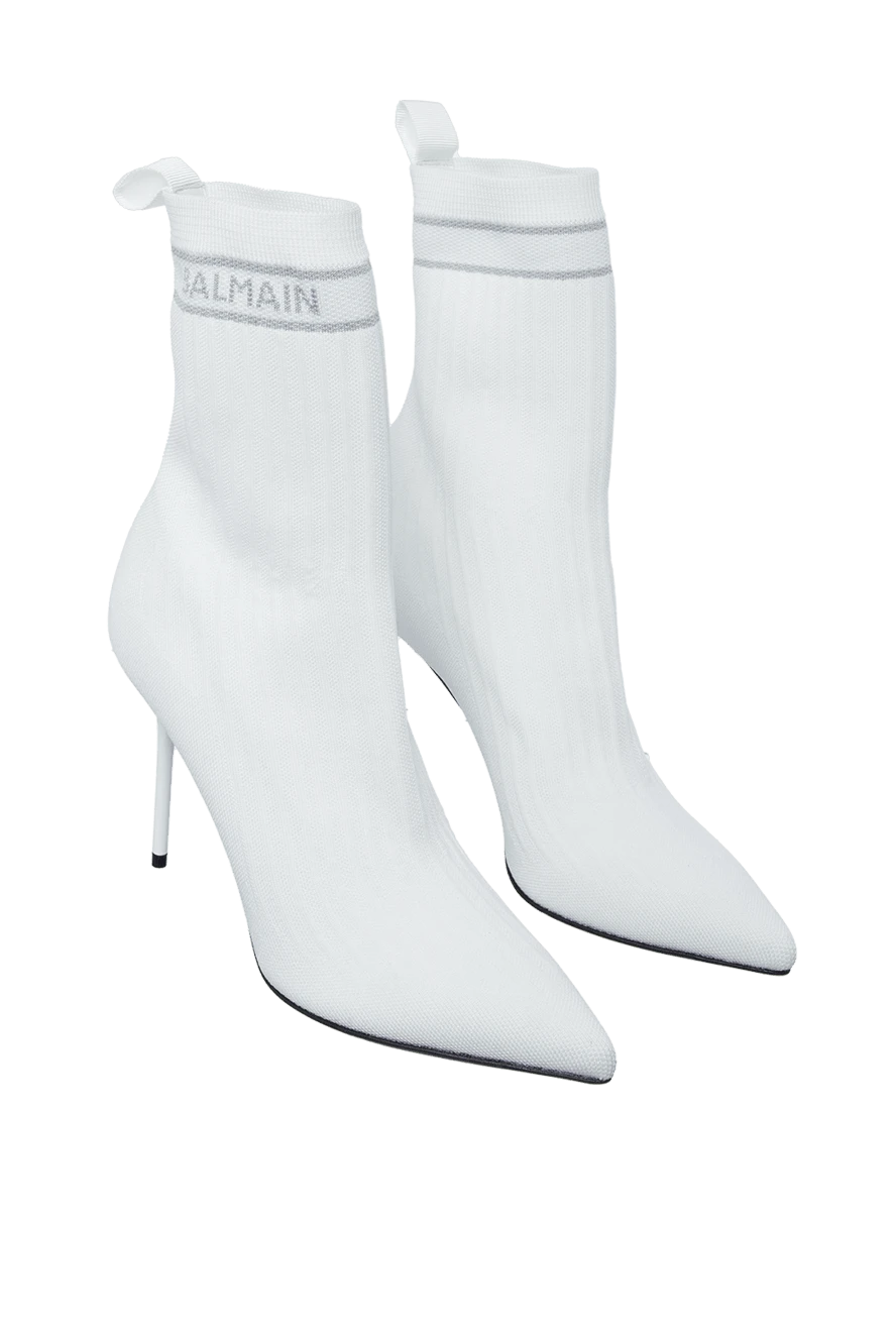 Balmain woman white textile ankle boots for women buy with prices and photos 160301 - photo 2