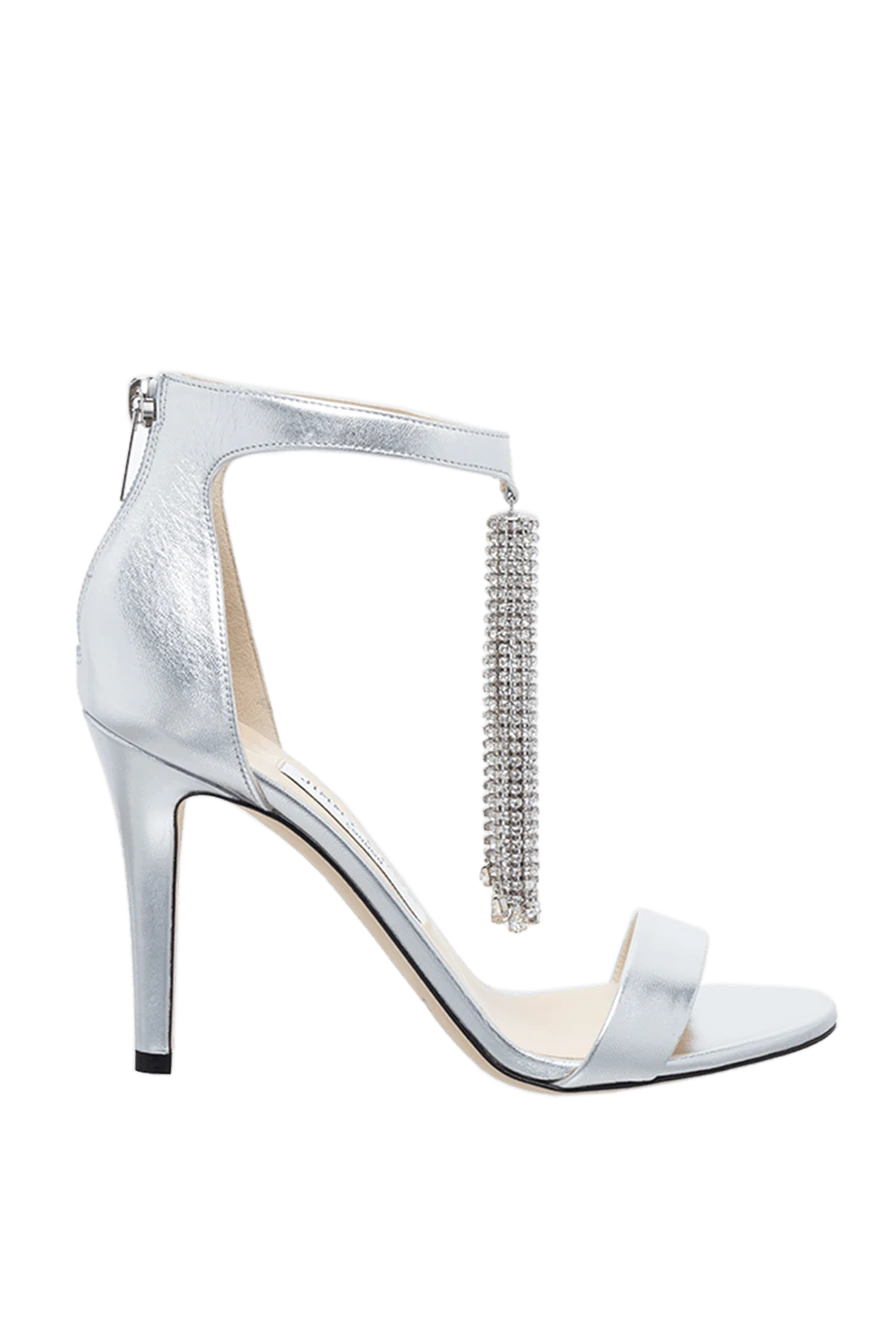 Jimmy Choo woman gray leather sandals for women buy with prices and photos 160807 - photo 1