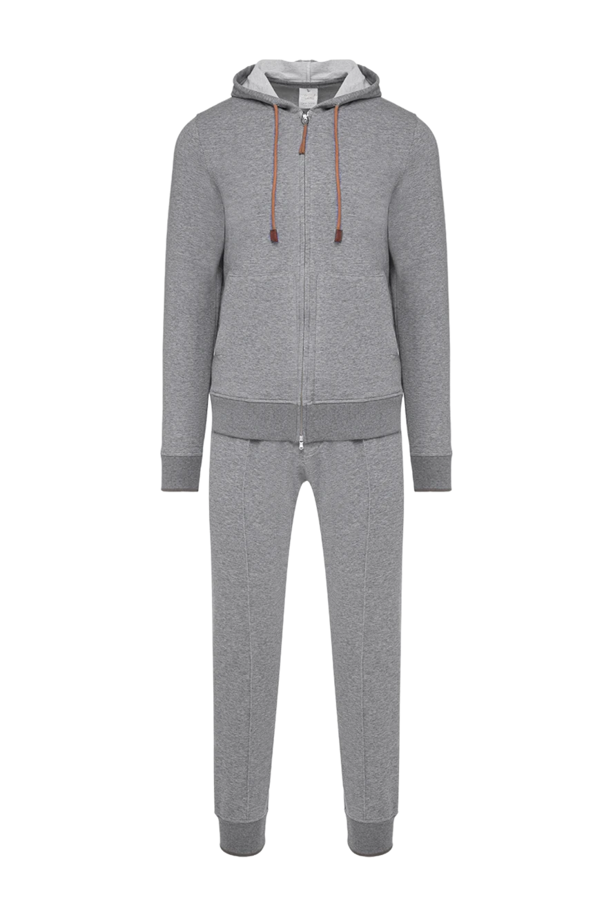 Gran Sasso man men's sports suit made of cotton and elastane, gray 160992 - photo 1