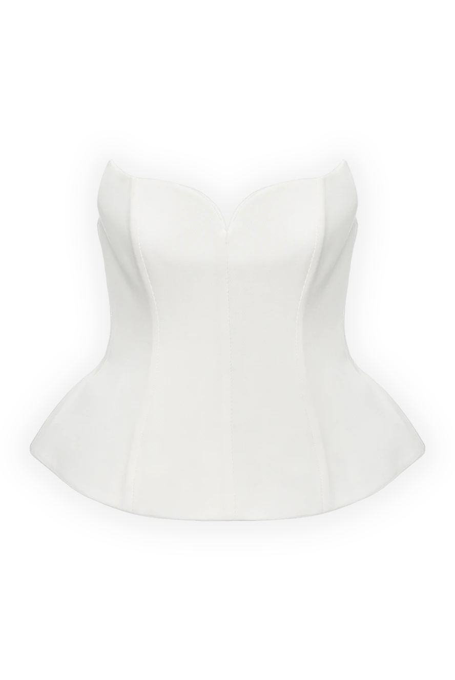 Giuseppe Di Morabito woman white wool corset for women 160997 - photo 1