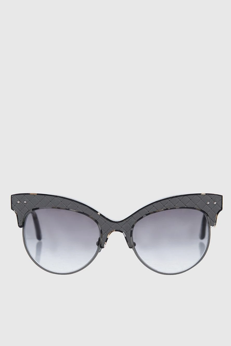Bottega Veneta женские солнцезащитные очки серые женские купить с ценами и фото 161159 - фото 1