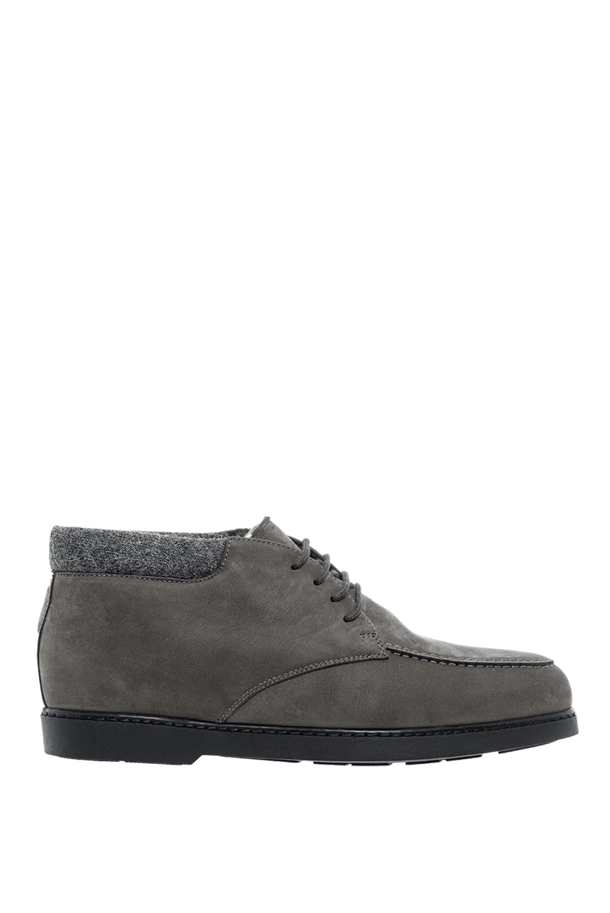 Doucal`s man men's nubuck boots gray buy with prices and photos 161854 - photo 1