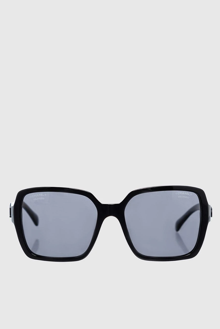 Chanel жіночі окуляри з пластику та металу чорні жіночі купити фото з цінами 162208