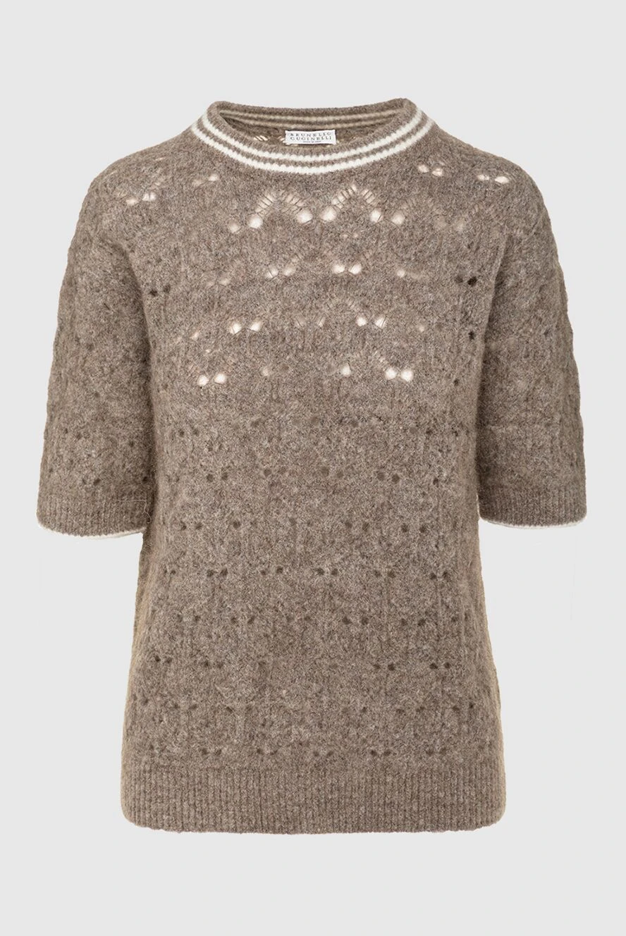 Beige jumper for women