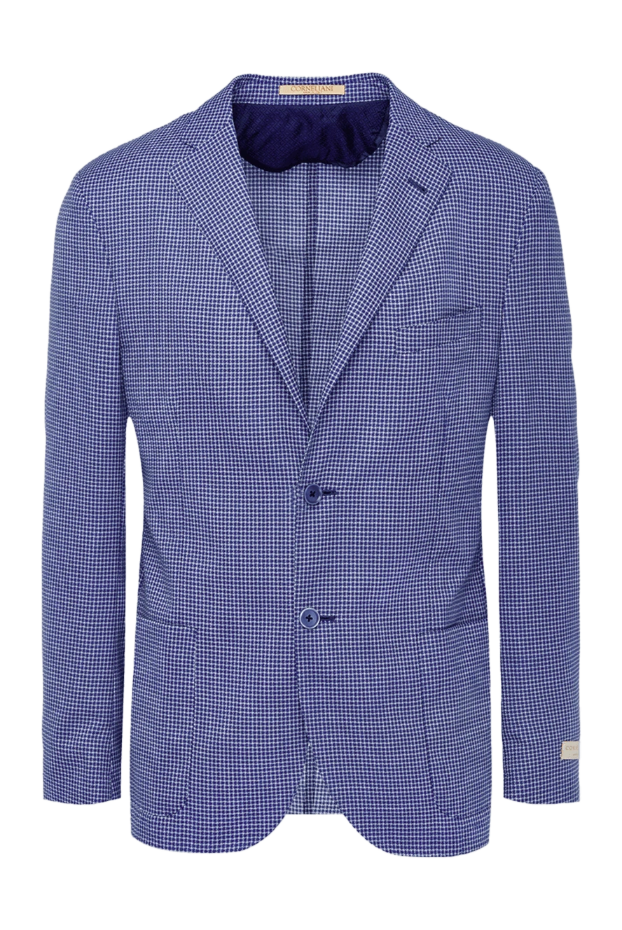 Corneliani man blue wool jacket for men 162595 - photo 1