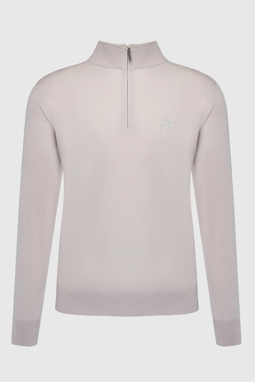 Stefano Ricci тройер из шерсти бежевый мужской 162660 - фото 1