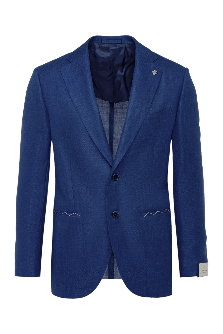 Lubiam man blue jacket for men 162741 - photo 1