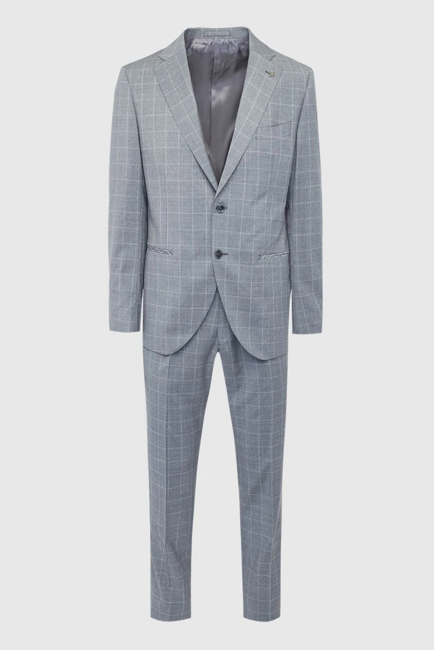 Lubiam man gray wool men's suit buy with prices and photos 162761 - photo 1