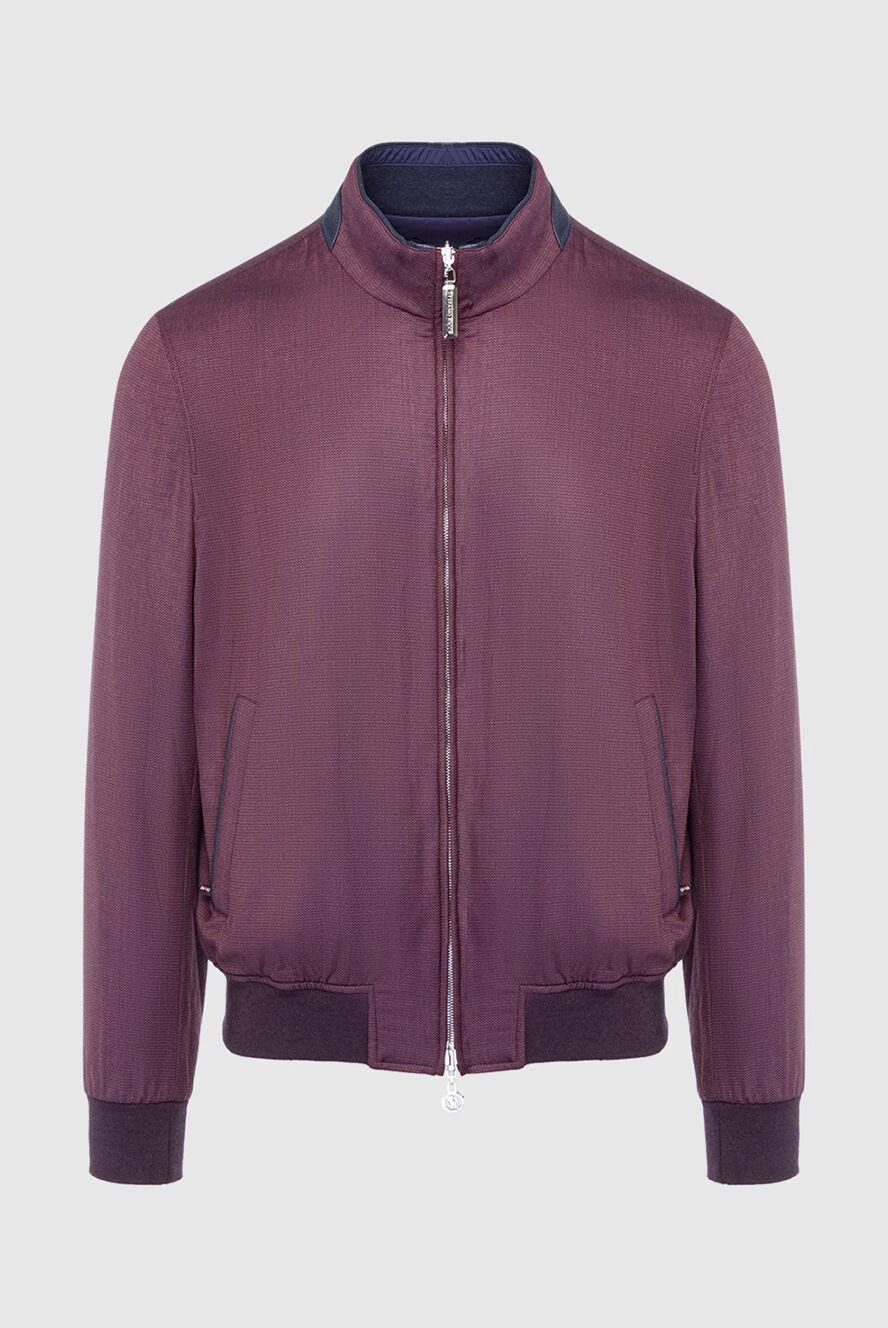 Stefano Ricci burgundy wool jacket for men 162917 - photo 1