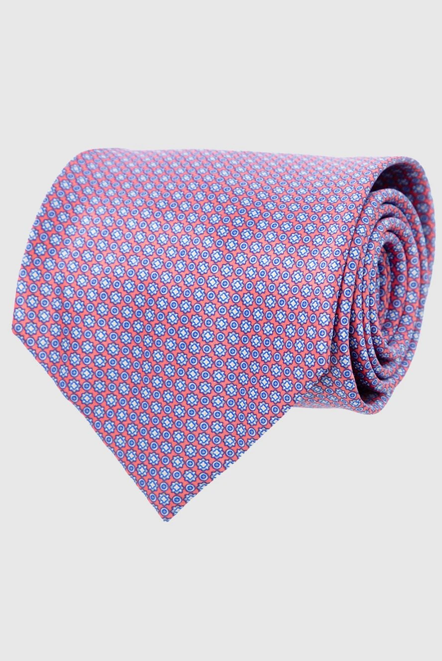 Stefano Ricci a silk tie with a rich mosaic of pink and blue motifs 162966 - photo 1