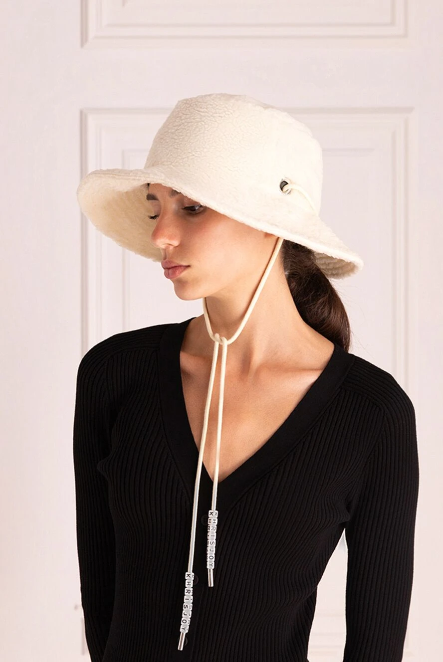 Khrisjoy woman white cotton hat for women buy with prices and photos 163299