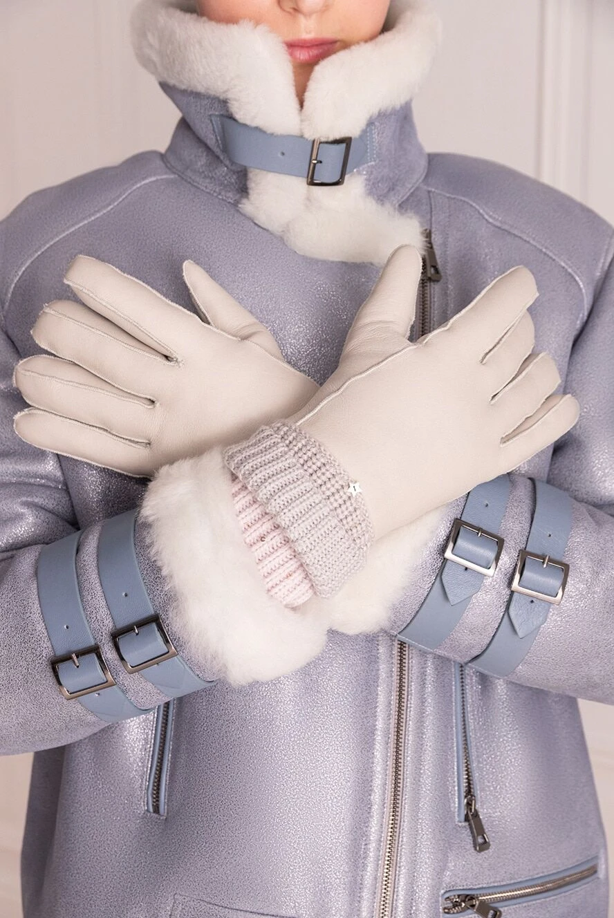 Lorena Antoniazzi женские перчатки серые женские купить с ценами и фото 163520