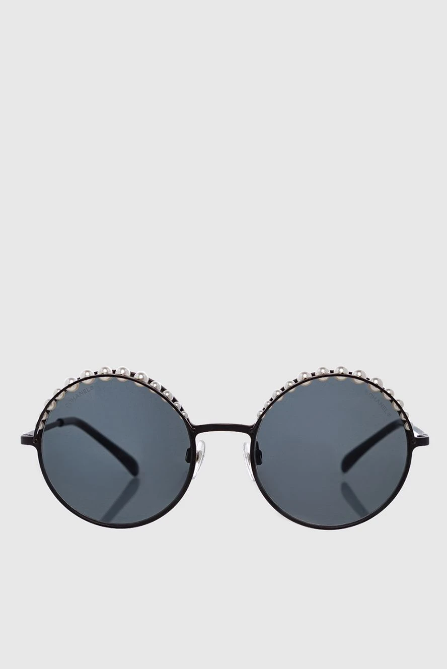 Chanel жіночі окуляри з пластику та металу чорні жіночі купити фото з цінами 163781 - фото 1