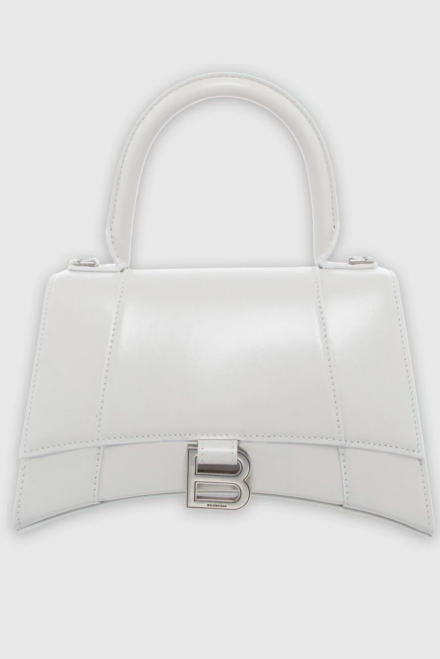 Balenciaga жіночі сумка зі шкіри біла жіноча купити фото з цінами 163877 - фото 1