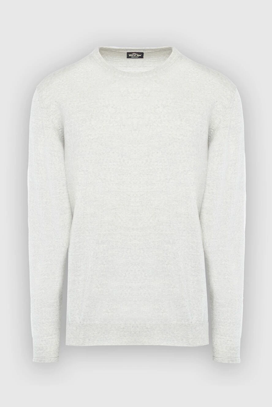 Cesare di Napoli man white wool jumper for men buy with prices and photos 164007 - photo 1