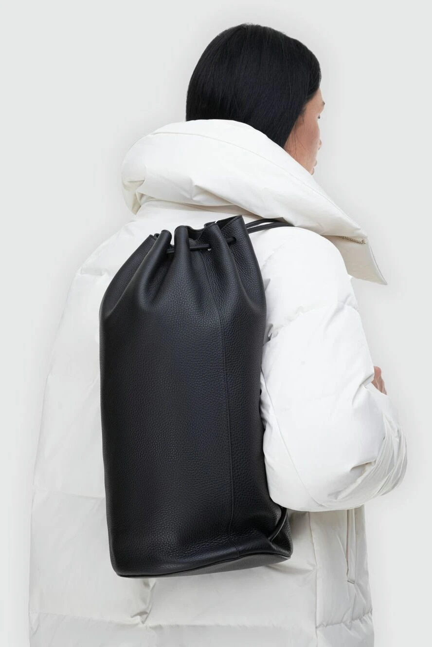 The Row женские рюкзак из кожи черный женский купить с ценами и фото 164148 - фото 2