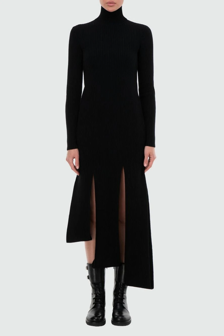 Bottega Veneta женские платье черное женское купить с ценами и фото 164216
