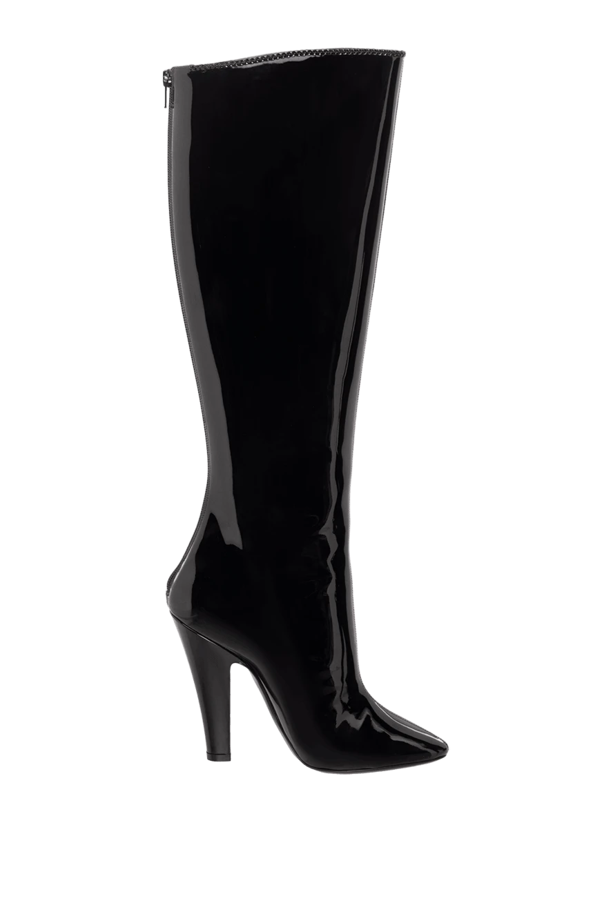Saint Laurent woman black leather boots for women buy with prices and photos 164354