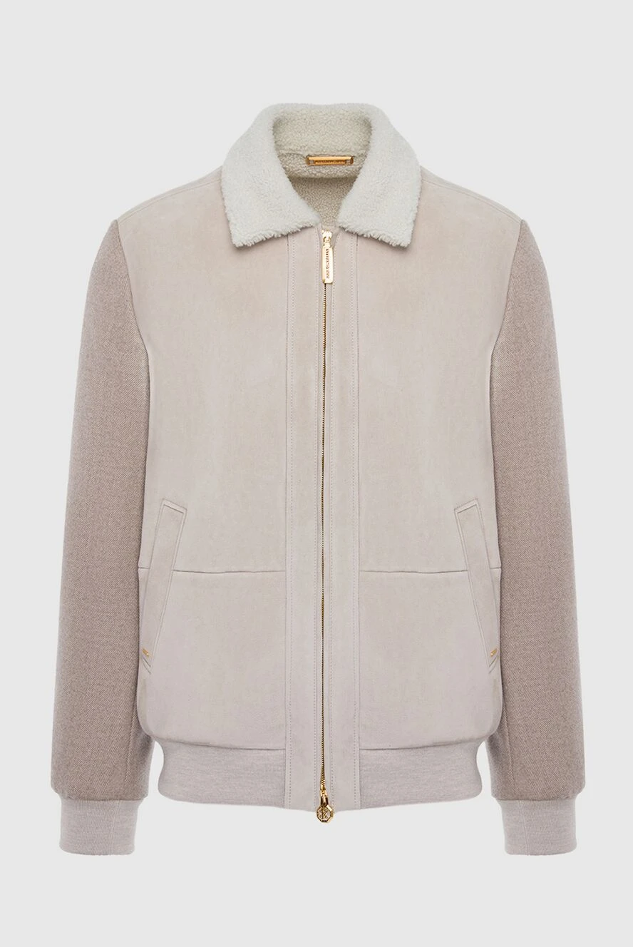 Stefano Ricci beige wool jacket for men 164518 - photo 1