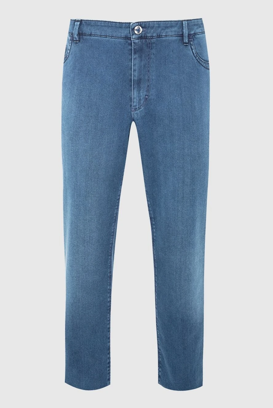 Zilli мужские джинсы из хлопка синие мужские купить с ценами и фото 164626 - фото 1