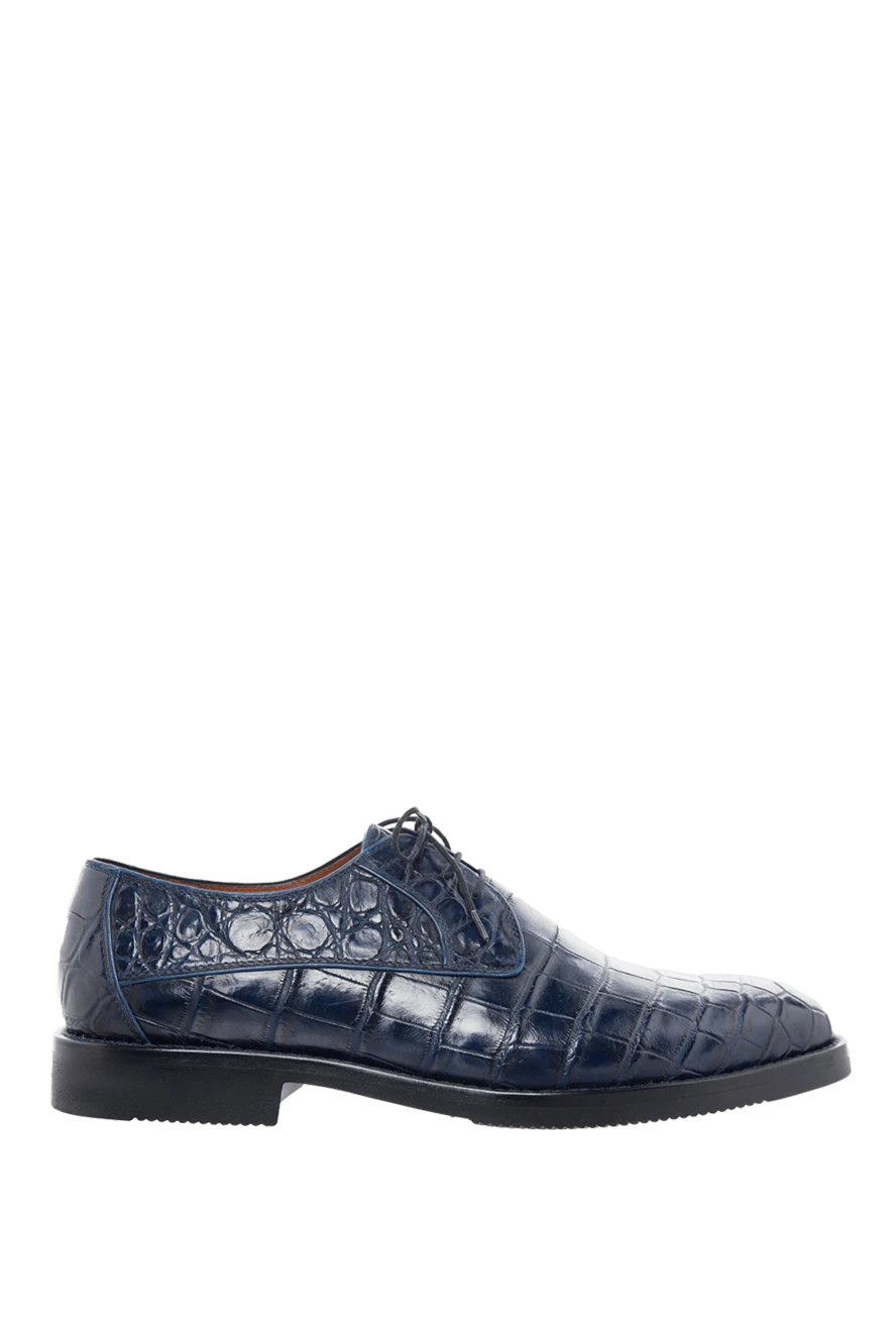 Cesare di Napoli man blue alligator shoes for men buy with prices and photos 164771