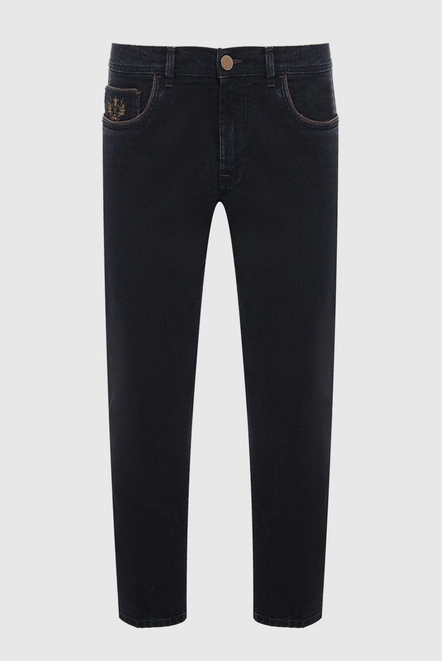 Scissor Scriptor мужские джинсы из хлопка и полиуретана черные мужские купить с ценами и фото 165036 - фото 1