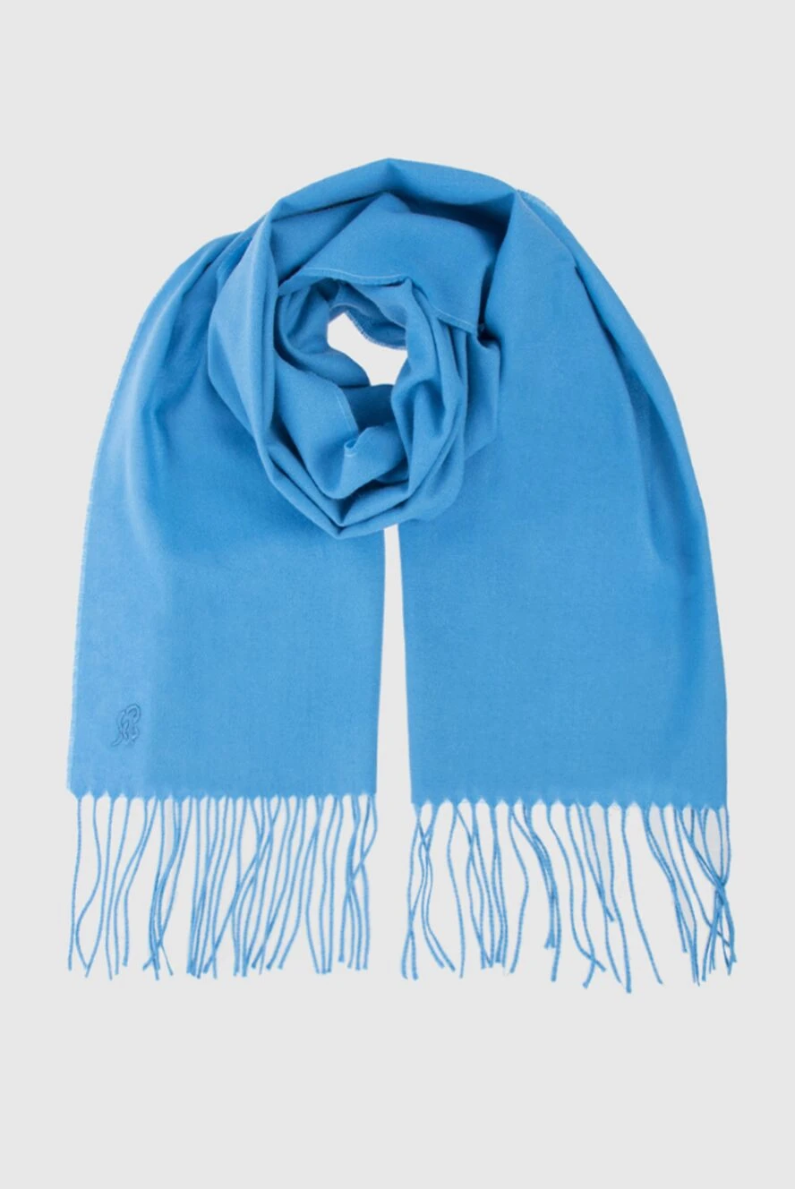 Stefano Ricci blue cashmere scarf for men 165140 - photo 1