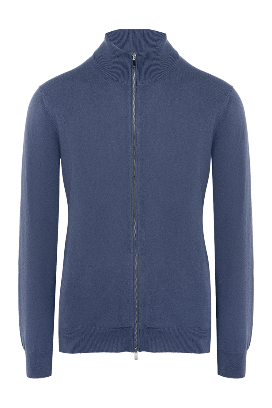 Malo кардиган кашеміровий синій чоловічий 165322 - фото 1