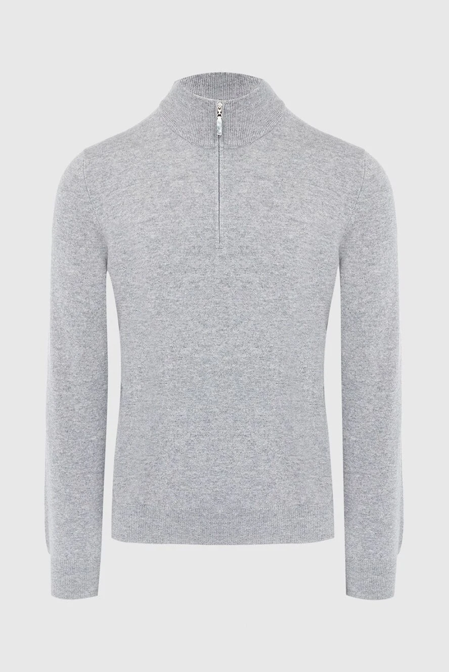 Gran Sasso man gray cashmere troyer for men buy with prices and photos 165556 - photo 1