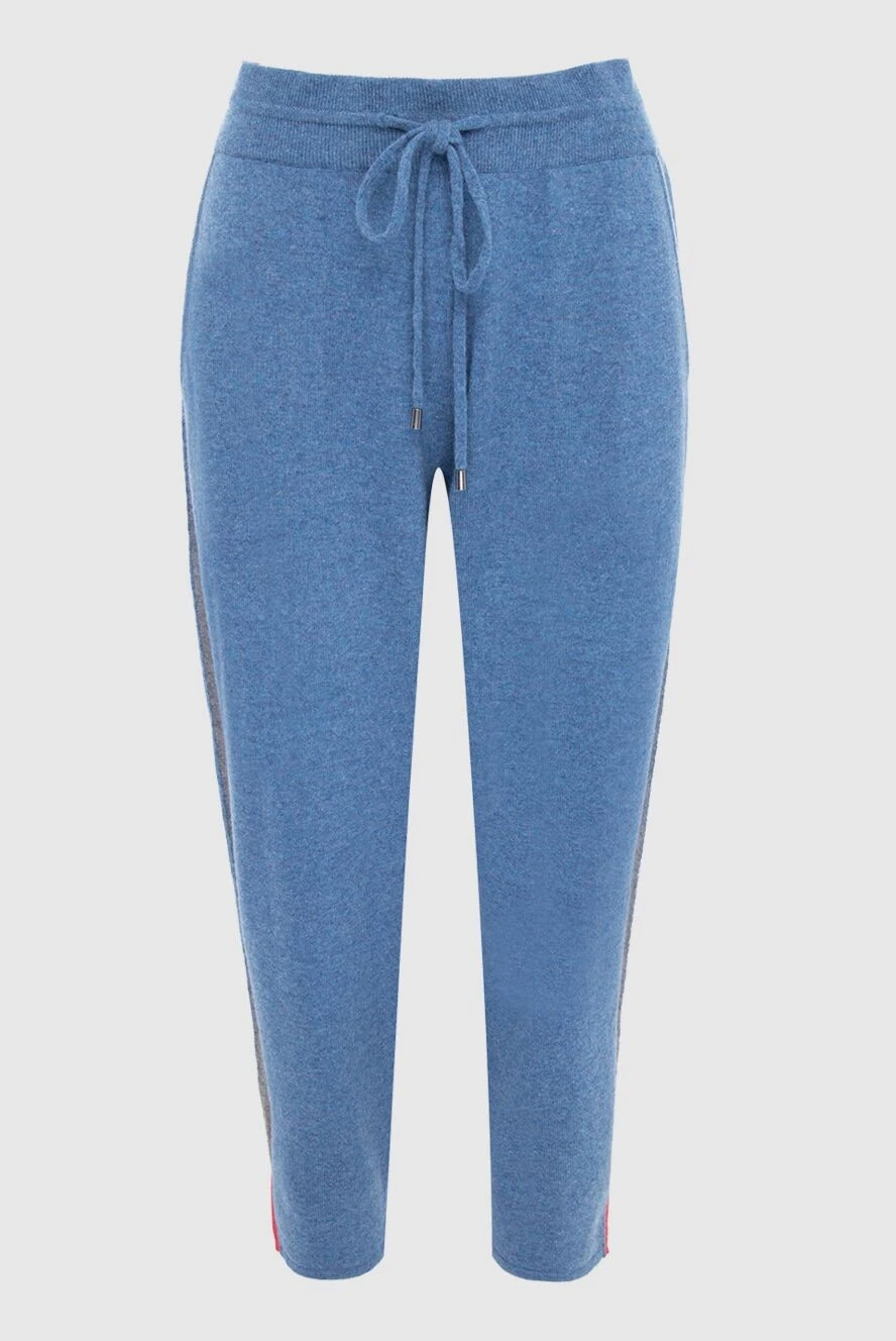 Re Vera женские брюки из кашемира синие женские купить с ценами и фото 166293 - фото 1