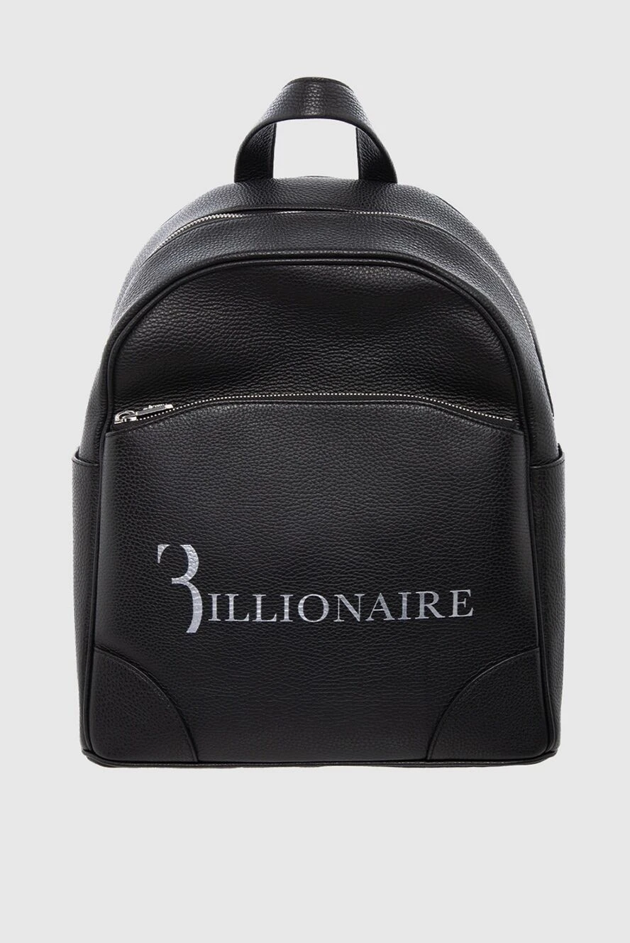 Billionaire man black leather backpack for men buy with prices and photos 166477 - photo 1