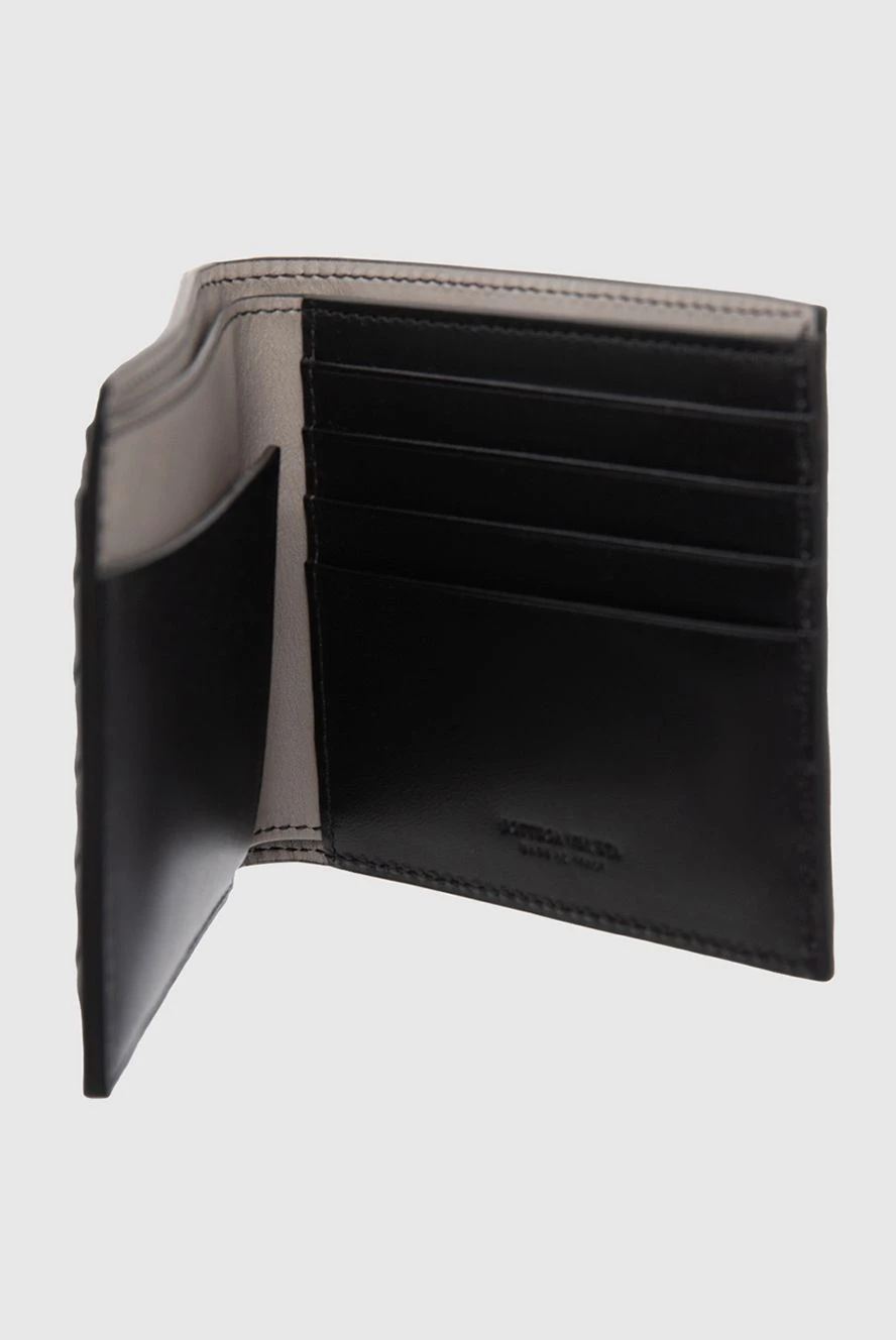 Bottega Veneta man black leather wallet for men buy with prices and photos 166500