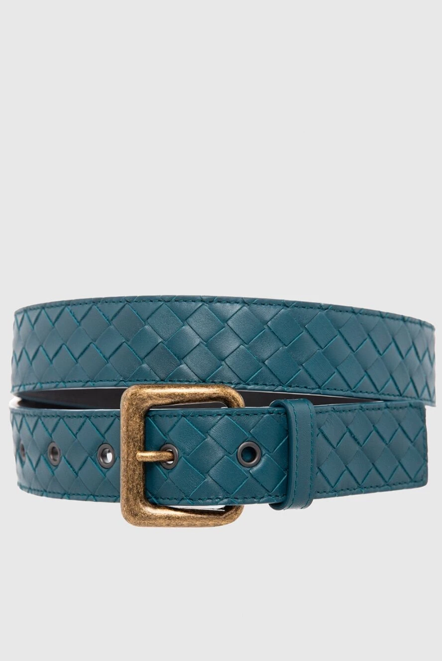 Bottega Veneta man green leather belt чоловічий buy with prices and photos 166531