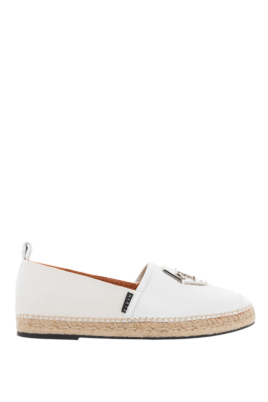 Philipp Plein man espadrilles cotton and white leather for men buy with prices and photos 166845