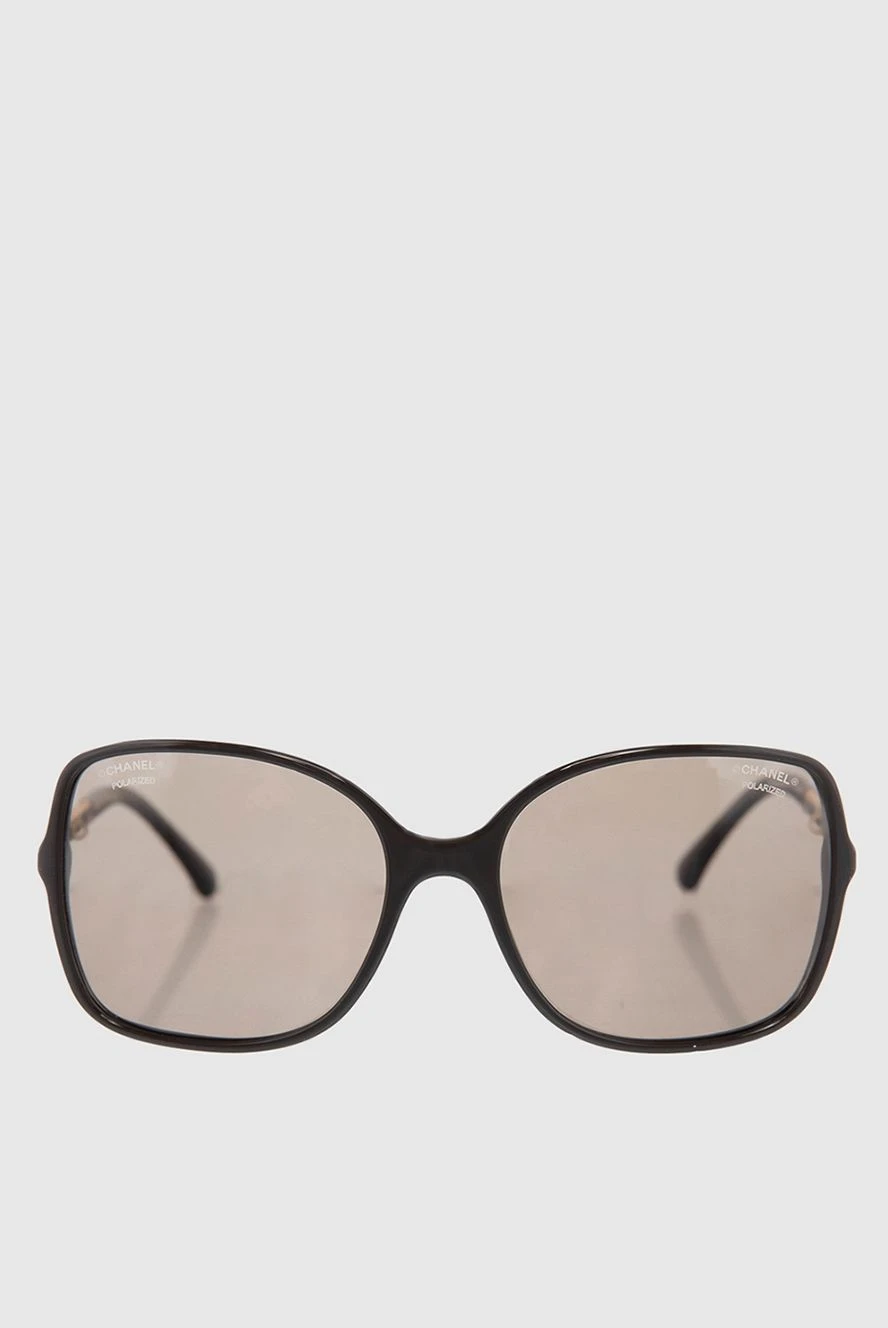 Chanel женские очки из пластика и металла коричневые женские купить с ценами и фото 166937 - фото 1