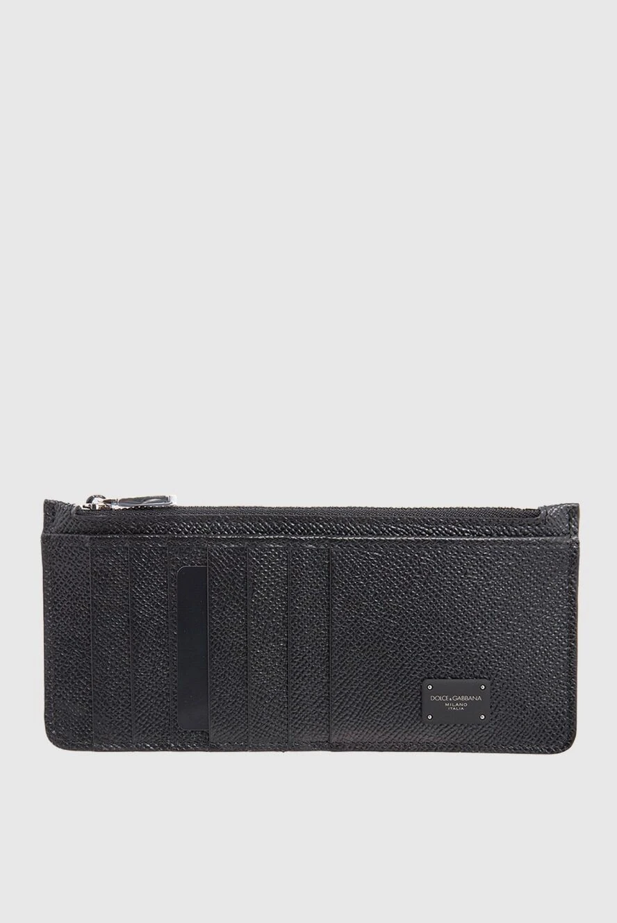 Dolce & Gabbana man business card holder made of genuine leather black for men buy with prices and photos 167005