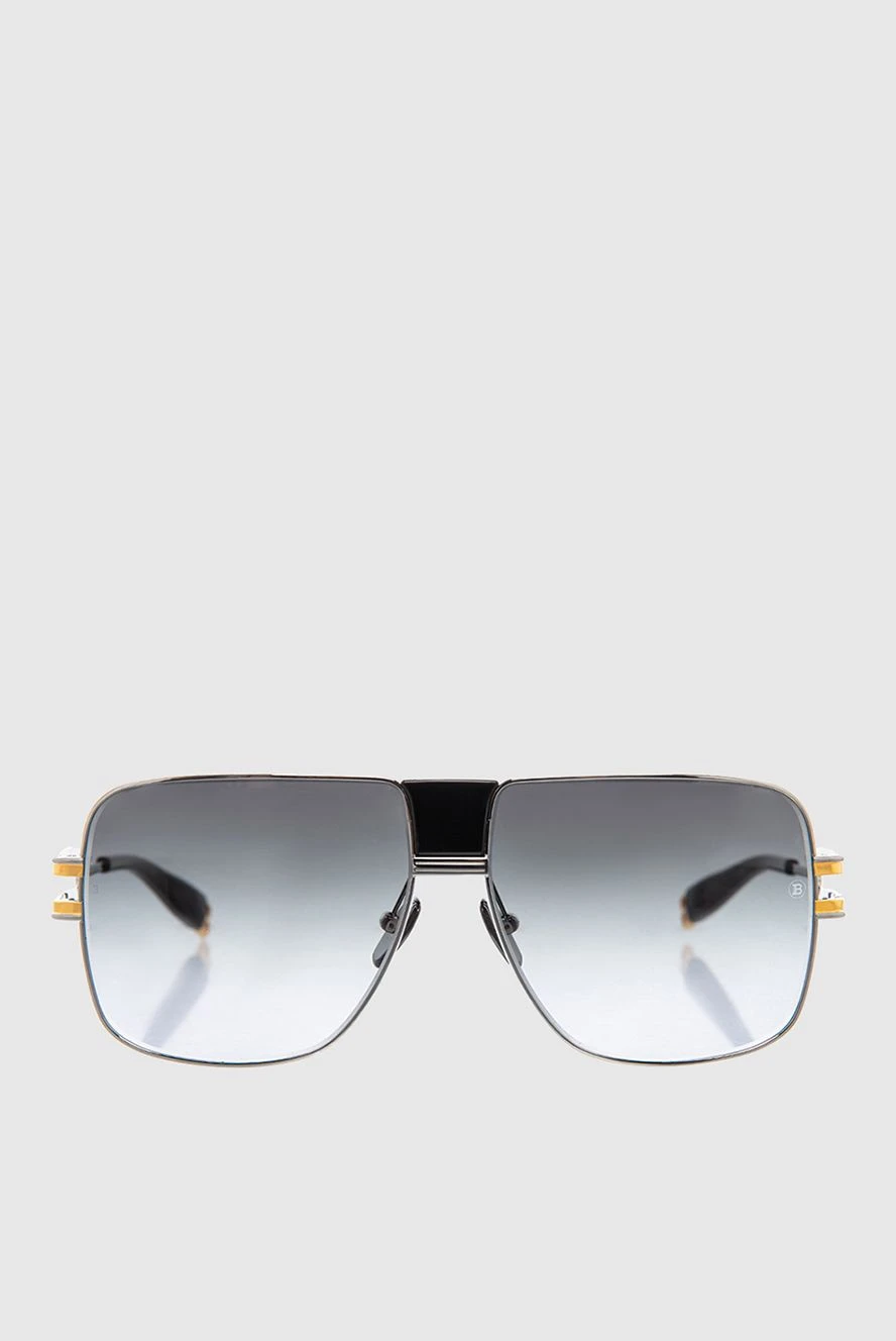 Balmain чоловічі окуляри з металу сірі чоловічі купити фото з цінами 167095