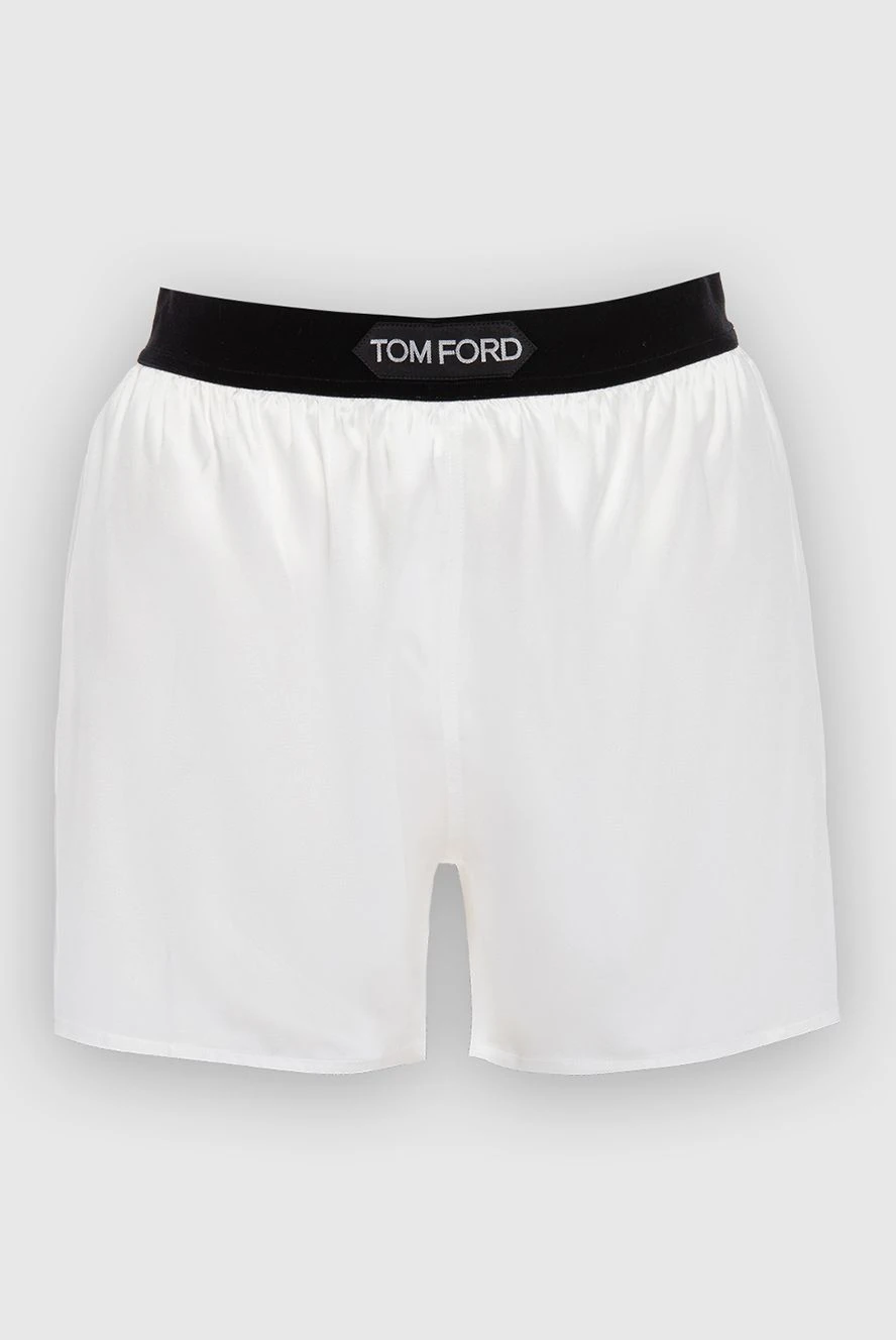 Tom Ford женские шорты из шелка белые женские купить с ценами и фото 167365 - фото 1