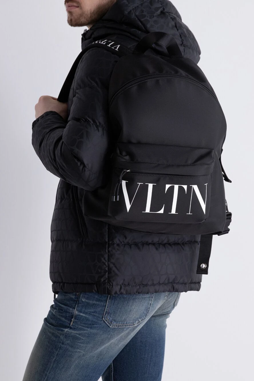 Valentino чоловічі рюкзак з нейлону чорний чоловічий купити фото з цінами 167863 - фото 2