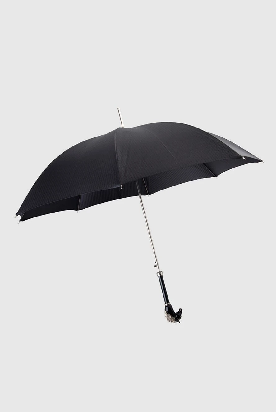 Pasotti  зонт из полиэстера черный купить с ценами и фото 168090 - фото 2