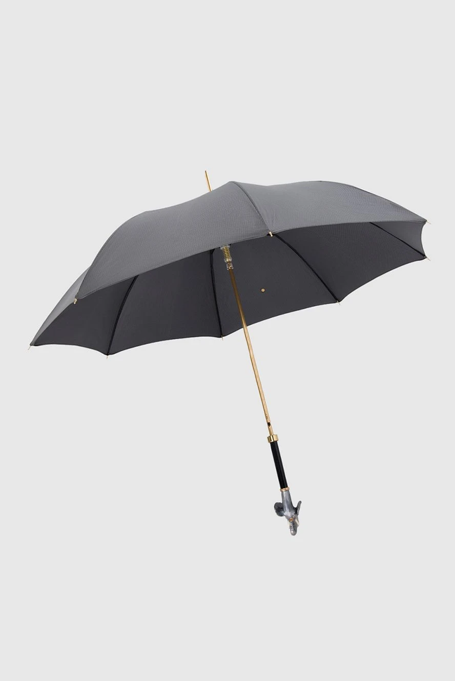 Pasotti  зонт из полиэстера серый купить с ценами и фото 168102