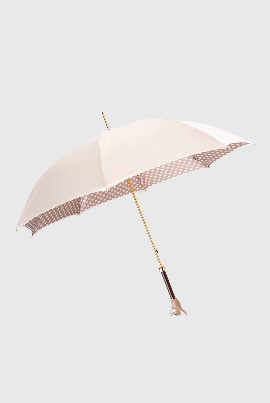 Pasotti женские зонт из полиэстера бежевый женский купить с ценами и фото 168104
