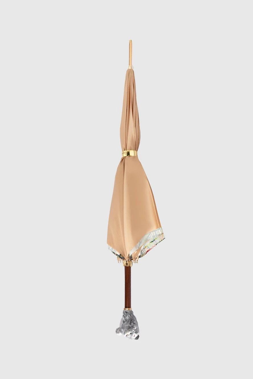 Pasotti женские зонт из полиэстера бежевый женский купить с ценами и фото 168106 - фото 1