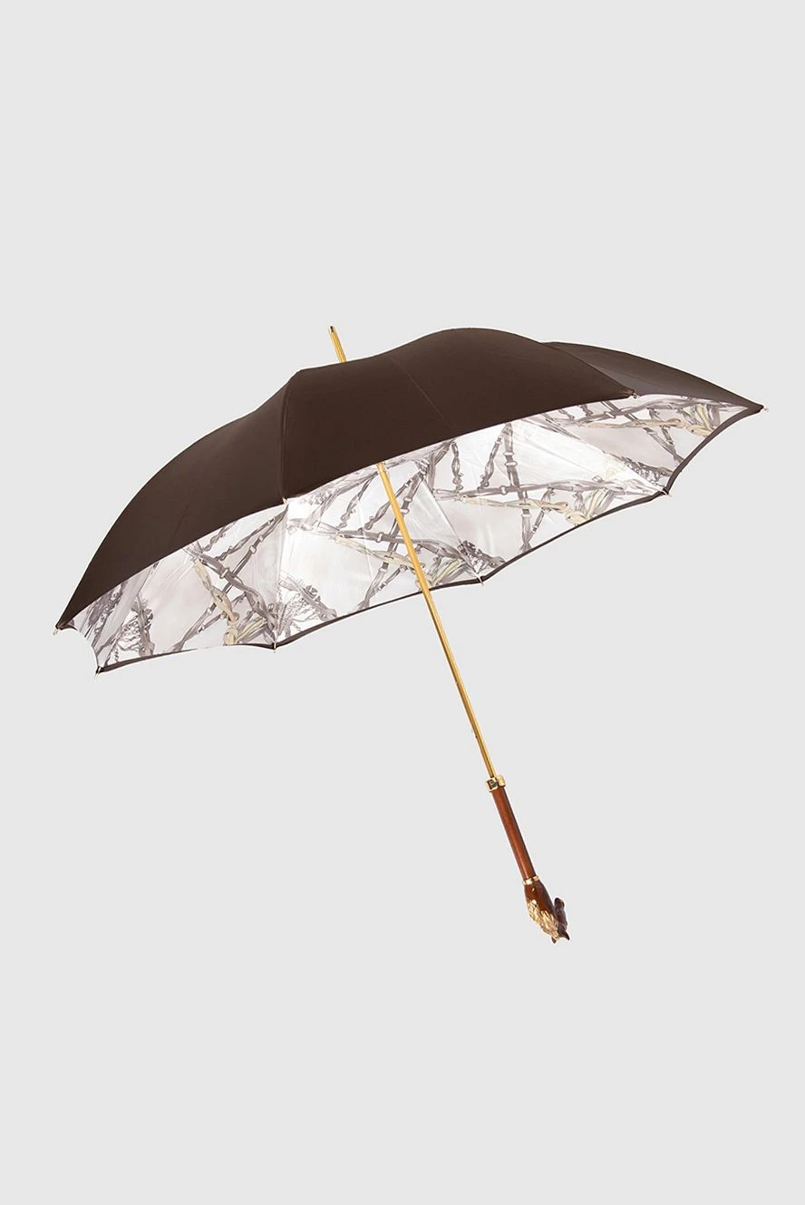 Pasotti woman polyester umbrella brown for woman buy with prices and photos 168113
