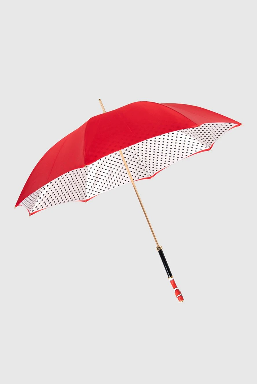 Pasotti женские зонт из полиэстера красный женский купить с ценами и фото 168114 - фото 2