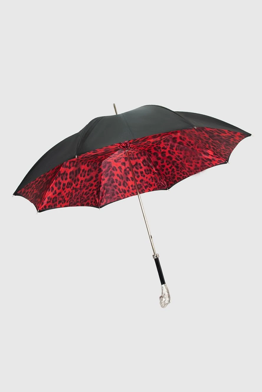 Pasotti женские зонт из полиэстера черный женский купить с ценами и фото 168115 - фото 2