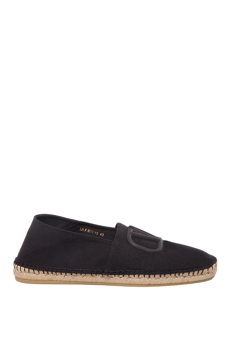 Valentino man espadrilles canvas black for men buy with prices and photos 168138