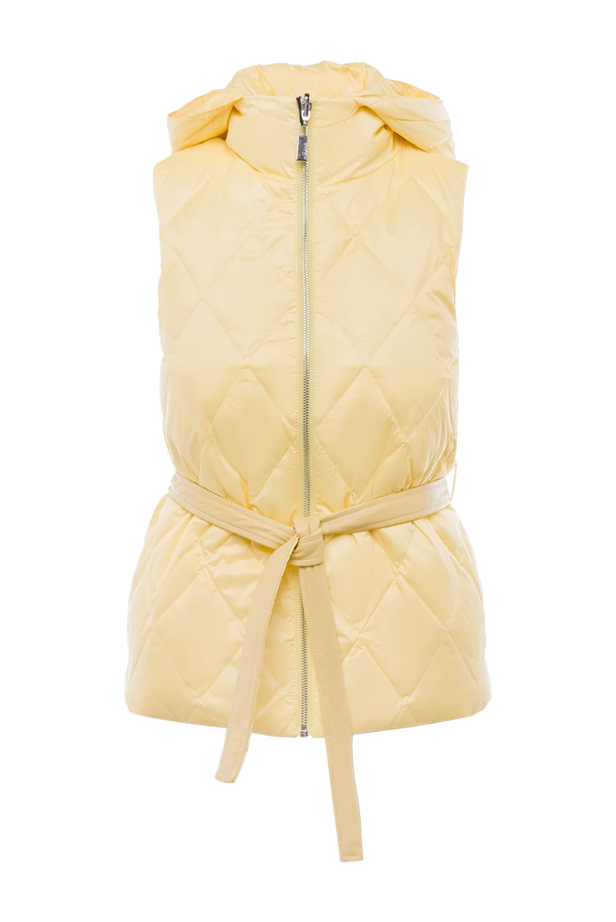 Max&Moi жилет із поліестеру та нейлону жовтий жіночий 168228 - фото 1